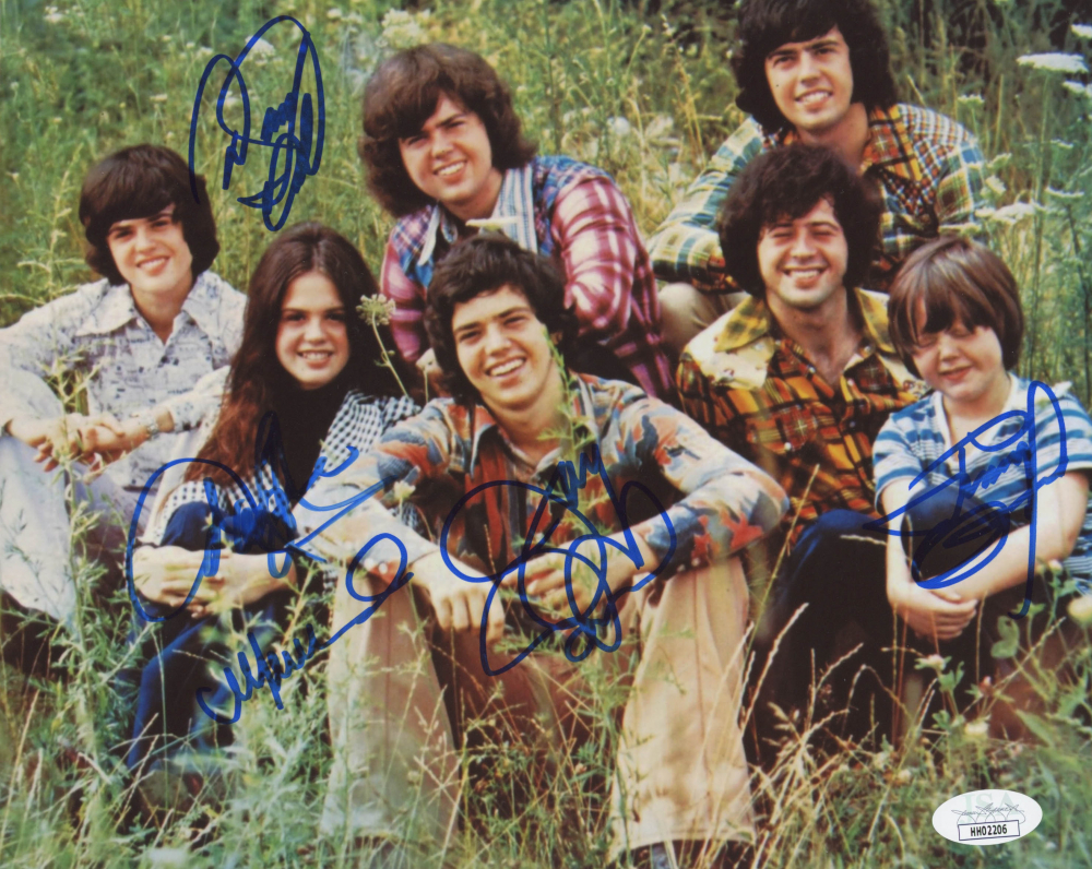 The Osmonds 8x10 Photo Band-Signed by (5) With Marie Osmond, Donny