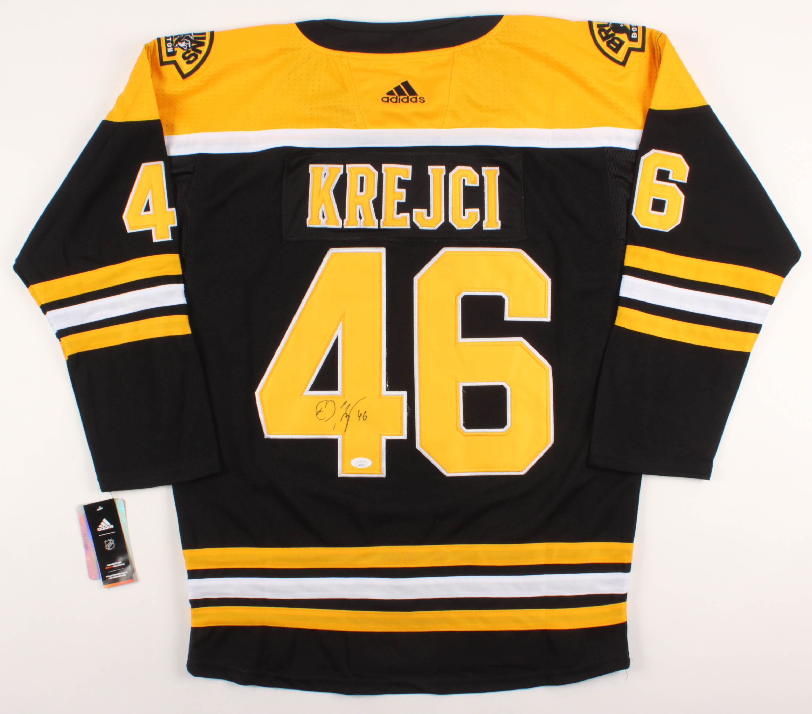 David Krejci Signed Bruins Jersey (JSA COA) at PristineAuction.com David Krejci Signed Bruins Jersey (JSA COA) at PristineAuction.com