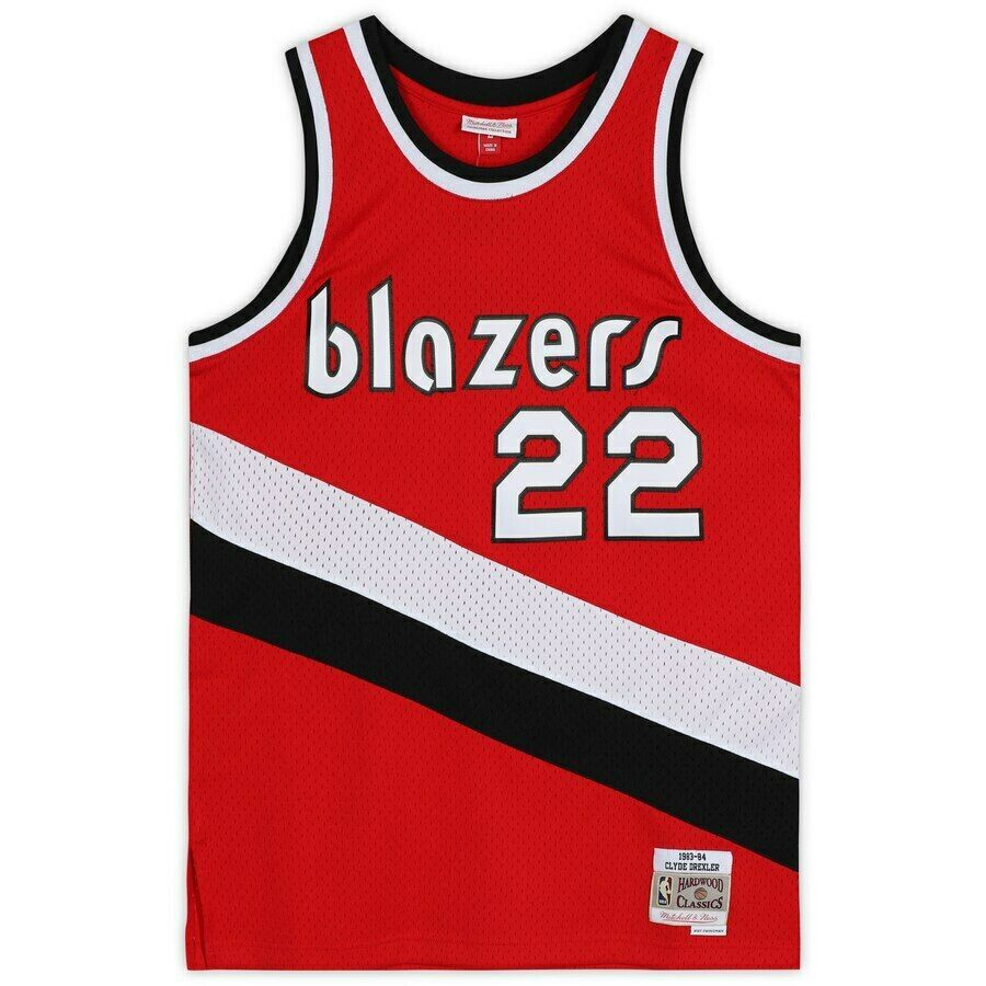 Clyde Drexler Signed Trail Blazers Jersey Inscribed "The Glide" (Fanatics) at PristineAuction.com Clyde Drexler Signed Trail Blazers Jersey Inscribed "The Glide" (Fanatics) at PristineAuction.com