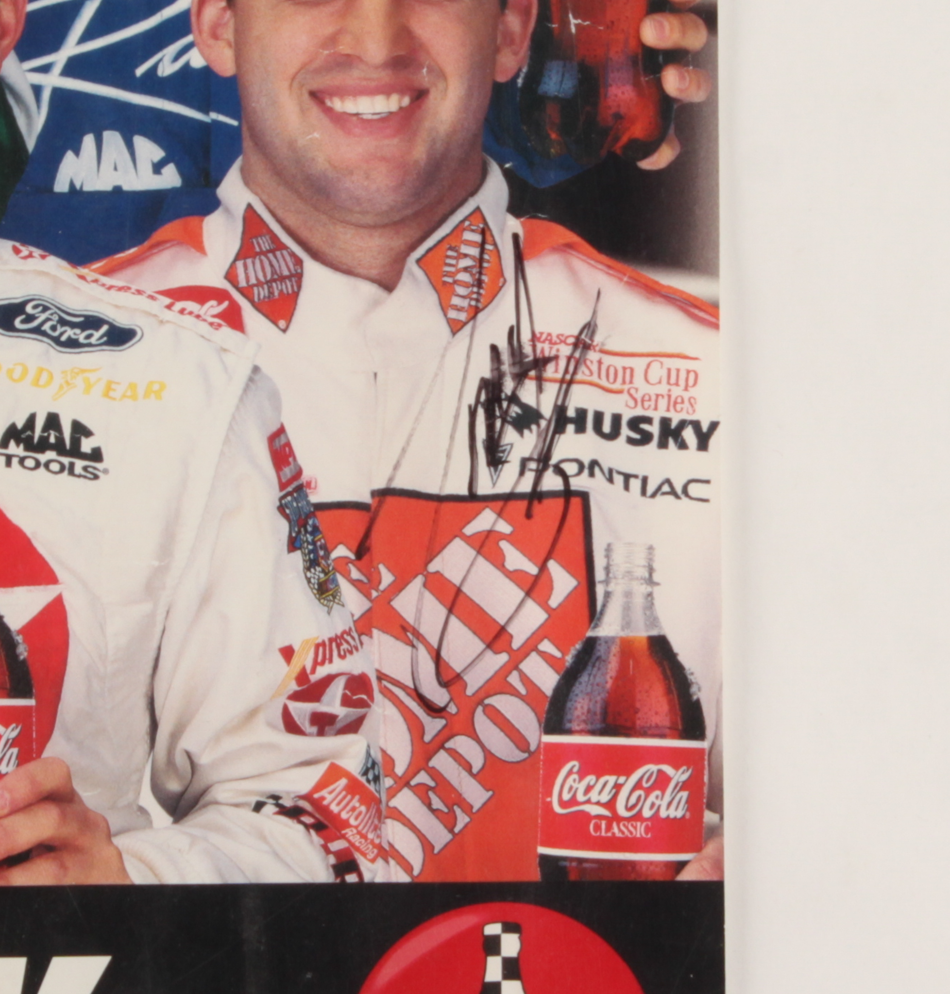 NASCAR "Coca Cola Racing Family" 16x21 Poster Signed by (5) with Tony Stewart, Richard Petty, Dale Jarrett, Bobby Labonte & Steve Park (JSA COA) at PristineAuction.com NASCAR "Coca Cola Racing Family" 16x21 Poster Signed by (5) with Tony Stewart, Richard Petty, Dale Jarrett, Bobby Labonte & Steve Park (JSA COA) at PristineAuction.com