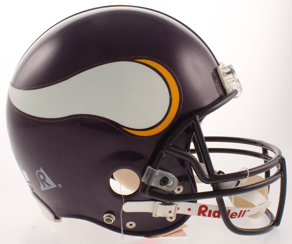 Daunte Culpepper Signed Vikings Full-Size Authentic On-Field Helmet (JSA COA & Real Deal COA) at PristineAuction.com Daunte Culpepper Signed Vikings Full-Size Authentic On-Field Helmet (JSA COA & Real Deal COA) at PristineAuction.com