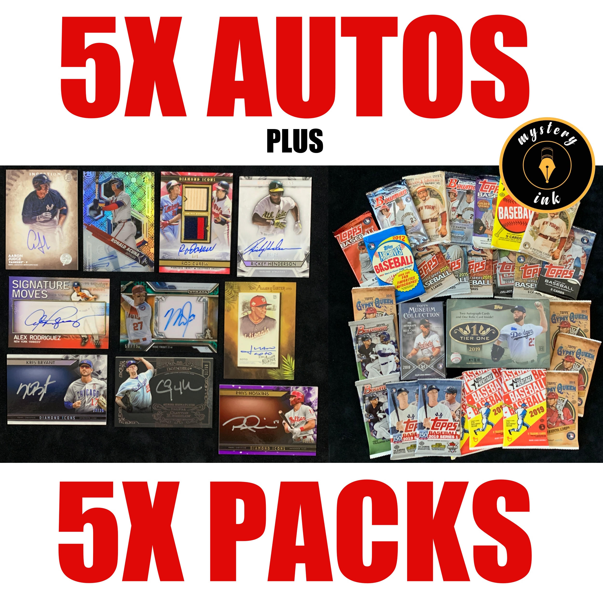 Mystery Ink 5X Autos AND 5X Packs Mystery Box - Look for TIER ONE and MUSEUM COLLECTION Hobby Packs! at PristineAuction.com Mystery Ink 5X Autos AND 5X Packs Mystery Box - Look for TIER ONE and MUSEUM COLLECTION Hobby Packs! at PristineAuction.com