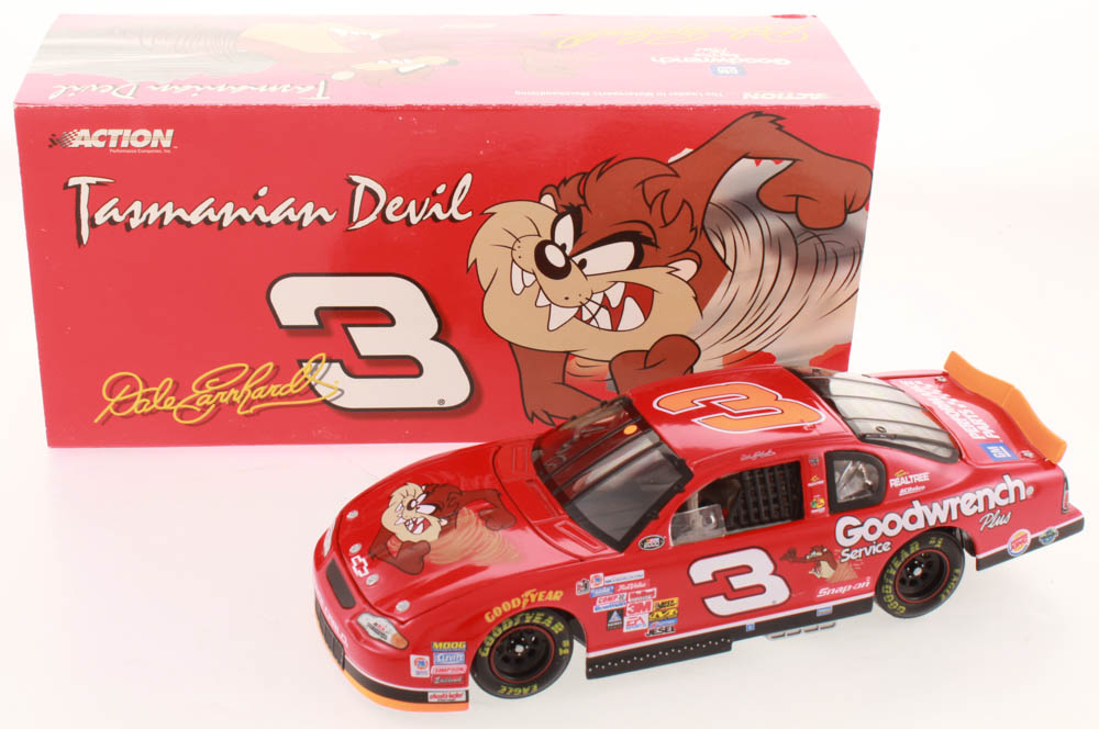Dale Earnhardt LE NASCAR #3 GM Goodwrench Service Plus Taz / No Bull 2000 Monte Carlo -1:24 Scale Die Cast Car at PristineAuction.com Dale Earnhardt LE NASCAR #3 GM Goodwrench Service Plus Taz / No Bull 2000 Monte Carlo -1:24 Scale Die Cast Car at PristineAuction.com