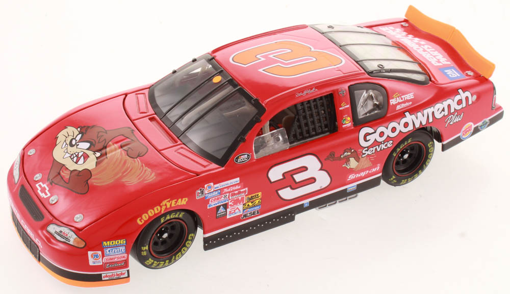 Dale Earnhardt LE NASCAR #3 GM Goodwrench Service Plus Taz / No Bull 2000 Monte Carlo -1:24 Scale Die Cast Car at PristineAuction.com Dale Earnhardt LE NASCAR #3 GM Goodwrench Service Plus Taz / No Bull 2000 Monte Carlo -1:24 Scale Die Cast Car at PristineAuction.com