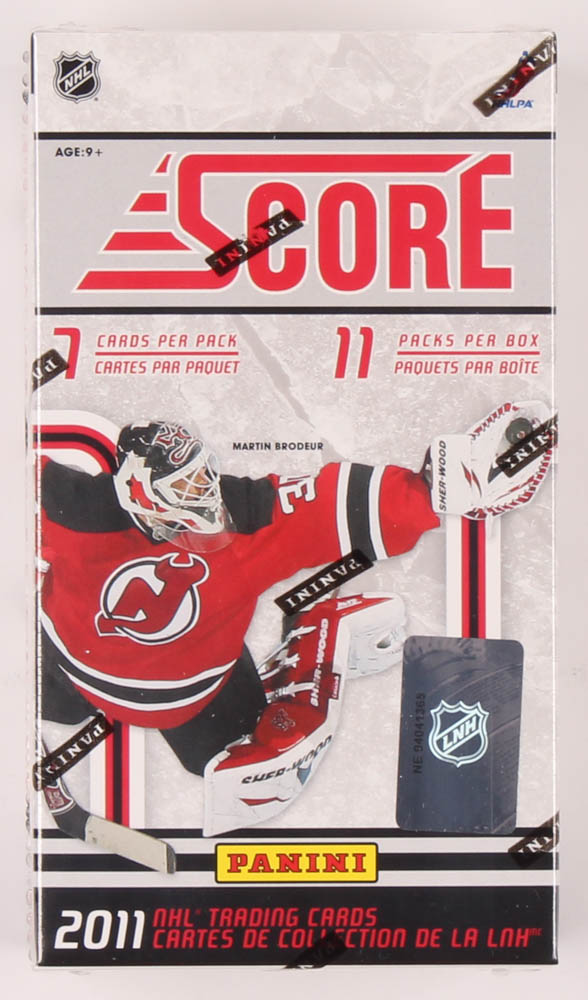 2011-12 Score Hockey Blaster Box with (11) Packs at PristineAuction.com 2011-12 Score Hockey Blaster Box with (11) Packs at PristineAuction.com