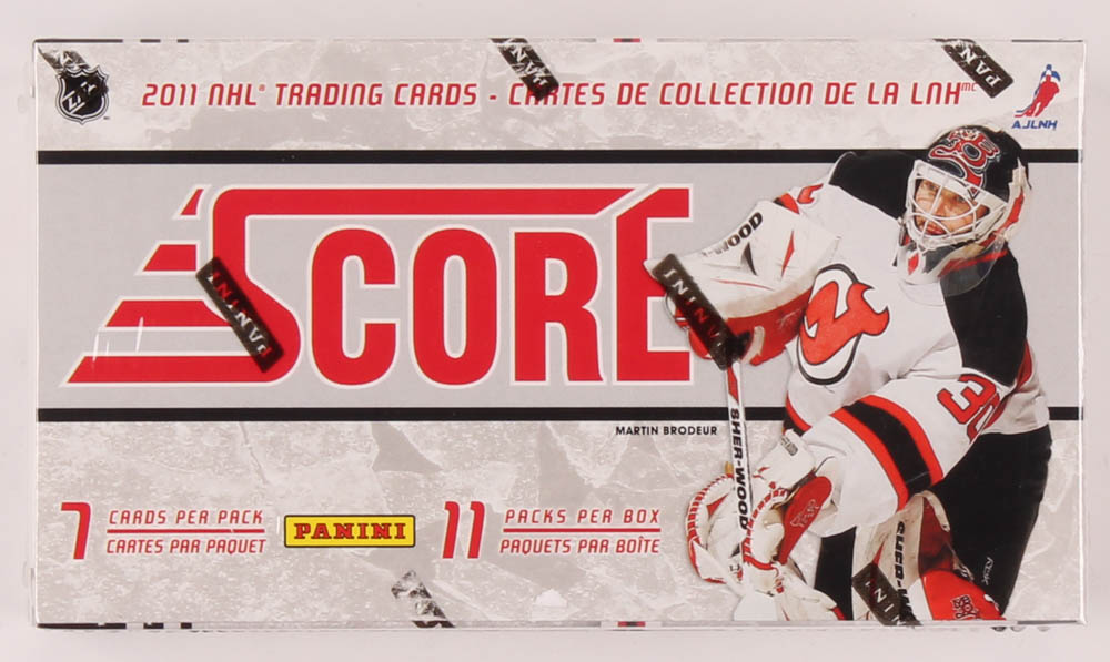2011-12 Score Hockey Blaster Box with (11) Packs at PristineAuction.com 2011-12 Score Hockey Blaster Box with (11) Packs at PristineAuction.com