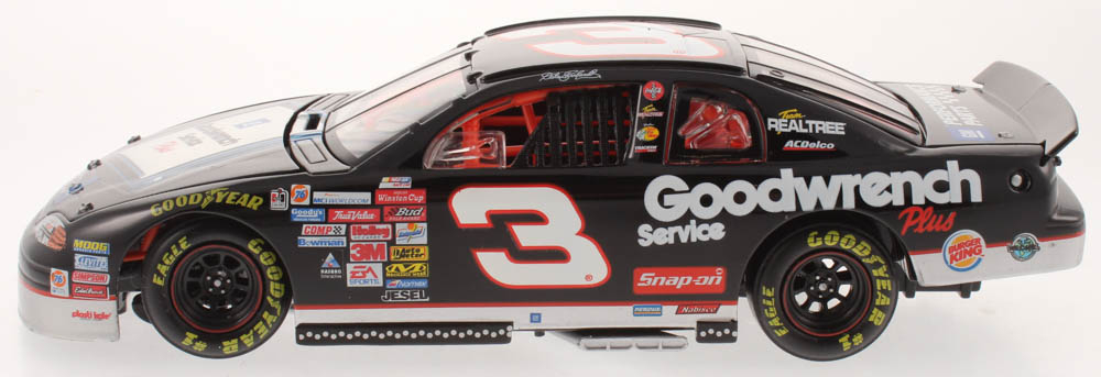 Dale Earnhardt LE #3 GM Goodwrench Service Plus Sign / 1999 Monte Carlo 124 Scale Die Cast Car