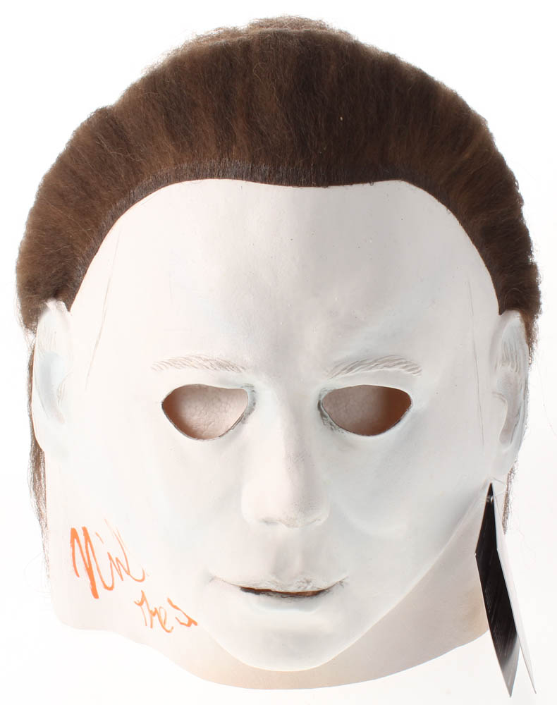 Nick Castle Signed "Halloween" Michael Myers Mask Inscribed "The Shape" (Radtke COA) at PristineAuction.com Nick Castle Signed "Halloween" Michael Myers Mask Inscribed "The Shape" (Radtke COA) at PristineAuction.com