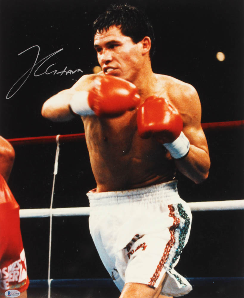 Julio Cesar Chavez Signed 16x20 Photo (Beckett COA) at PristineAuction.com Julio Cesar Chavez Signed 16x20 Photo (Beckett COA) at PristineAuction.com