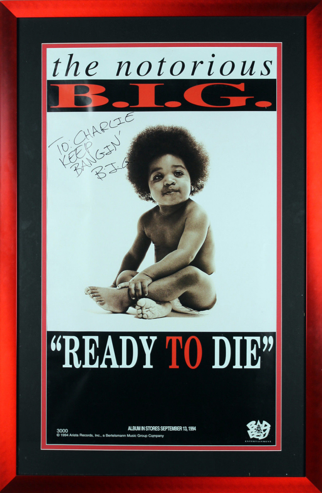 Poster Musique Sur Toile MAHWER The Notorious B.I.G. – Ready To Die – Poster D'album Décoration Murale Album