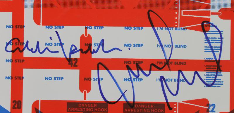 Pearl Jam 20x26 Poster Signed by (5) With Eddie Vedder, Mike McCready, Jeff Ament, Stone Gossard (PSA LOA) at PristineAuction.com Pearl Jam 20x26 Poster Signed by (5) With Eddie Vedder, Mike McCready, Jeff Ament, Stone Gossard (PSA LOA) at PristineAuction.com