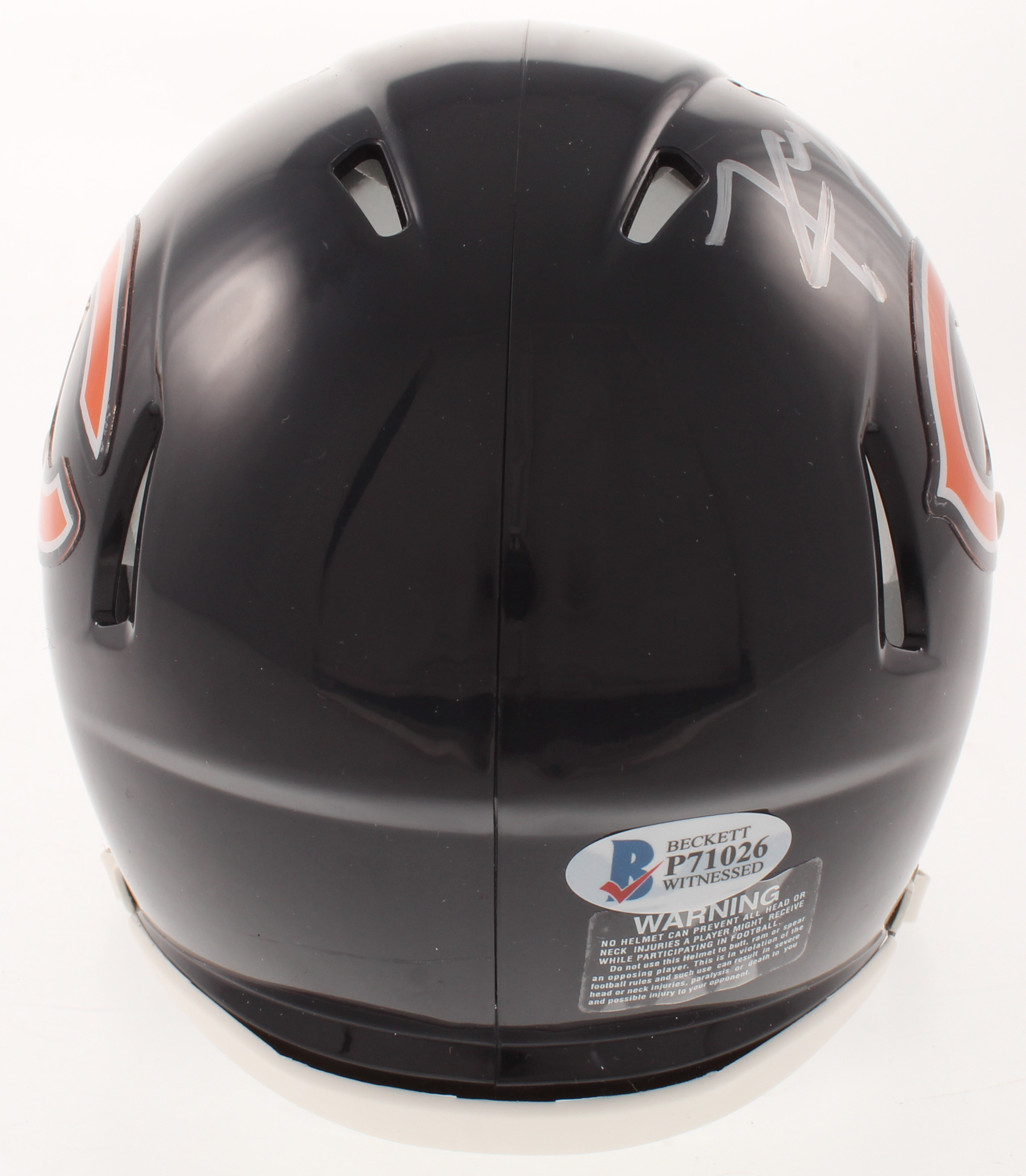 Khalil Mack Signed Bears Speed Mini Helmet (Beckett COA) at PristineAuction.com Khalil Mack Signed Bears Speed Mini Helmet (Beckett COA) at PristineAuction.com