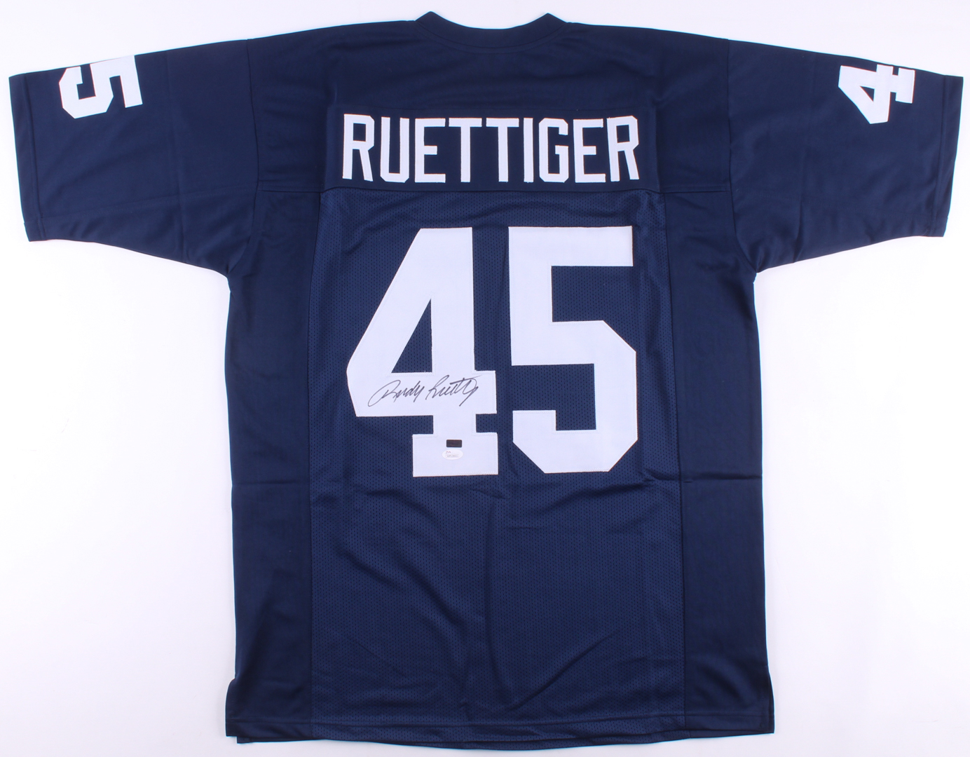 Rudy Ruettiger Signed Jersey (JSA COA & Palm Beach COA) at PristineAuction.com Rudy Ruettiger Signed Jersey (JSA COA & Palm Beach COA) at PristineAuction.com