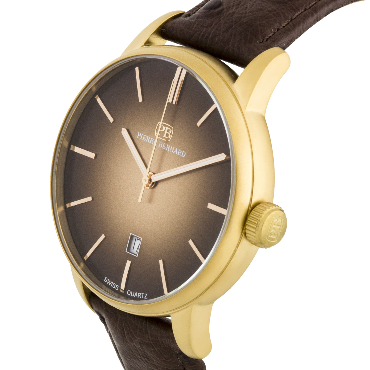 Pierre Bernard Pale Fire Men's Swiss Watch at PristineAuction.com Pierre Bernard Pale Fire Men's Swiss Watch at PristineAuction.com