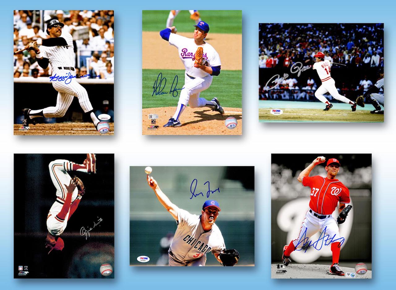 Schwartz Sports Multi Sports Signed Triple 8x10 Mystery Photo Collection – Series 4 (3 Autographed 8x10 Photos Per Box) - *Multiple 16x20 Redemptions* at PristineAuction.com Schwartz Sports Multi Sports Signed Triple 8x10 Mystery Photo Collection – Series 4 (3 Autographed 8x10 Photos Per Box) - *Multiple 16x20 Redemptions* at PristineAuction.com