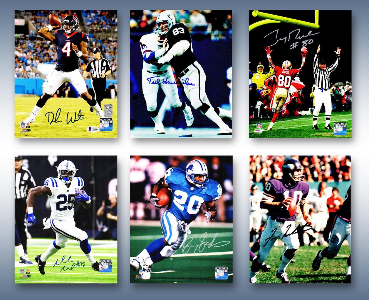 Schwartz Sports Multi Sports Signed Triple 8x10 Mystery Photo Collection – Series 4 (3 Autographed 8x10 Photos Per Box) - *Multiple 16x20 Redemptions* at PristineAuction.com Schwartz Sports Multi Sports Signed Triple 8x10 Mystery Photo Collection – Series 4 (3 Autographed 8x10 Photos Per Box) - *Multiple 16x20 Redemptions* at PristineAuction.com