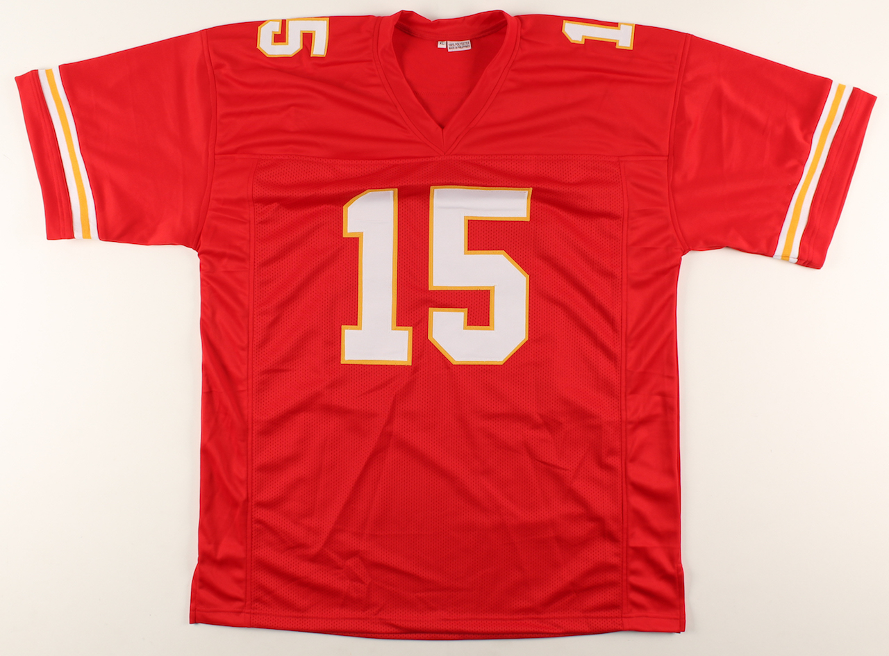 Patrick Mahomes Signed Jersey (JSA COA) at PristineAuction.com Patrick Mahomes Signed Jersey (JSA COA) at PristineAuction.com