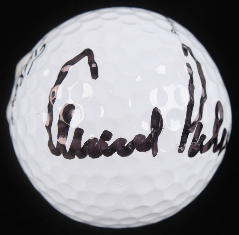 Arnold Palmer Signed Titleist 2 Golf Ball (PSA COA) at PristineAuction.com Arnold Palmer Signed Titleist 2 Golf Ball (PSA COA) at PristineAuction.com