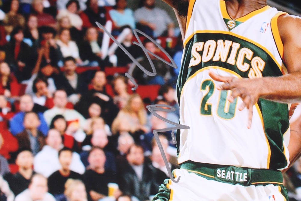 Gary Payton Signed SuperSonics 11x14 Photo (PSA COA) at PristineAuction.com Gary Payton Signed SuperSonics 11x14 Photo (PSA COA) at PristineAuction.com