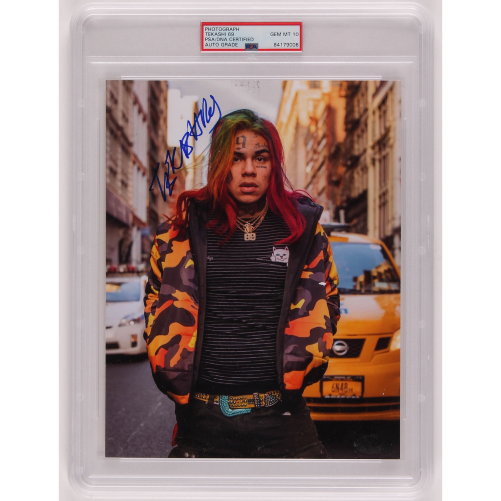 Tekashi69 Signed 8x10 Photo (PSA Encapsulated) | Pristine Auction