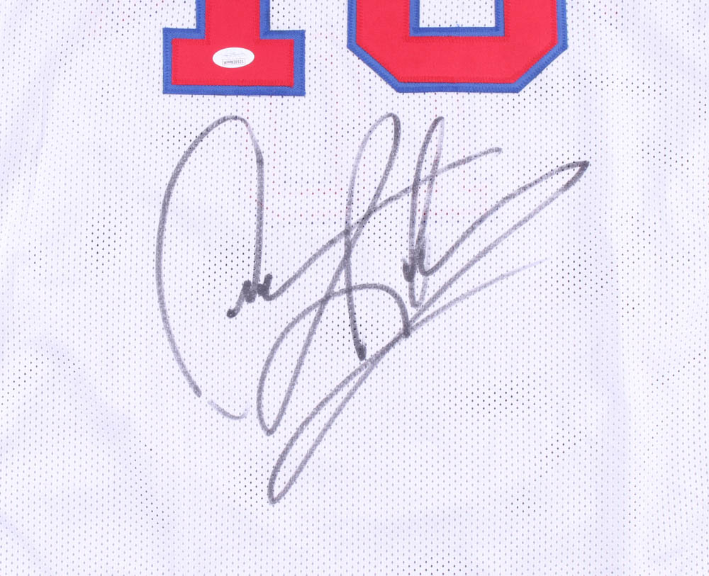 Dennis Rodman Signed Jersey (JSA COA) at PristineAuction.com Dennis Rodman Signed Jersey (JSA COA) at PristineAuction.com
