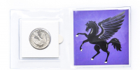 1973 Pegasus 10 Drachmai Greek KM-110 Coin at PristineAuction.com