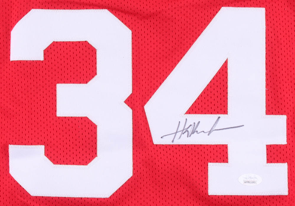 Hakeem Olajuwon Signed Jersey (JSA COA) at PristineAuction.com Hakeem Olajuwon Signed Jersey (JSA COA) at PristineAuction.com