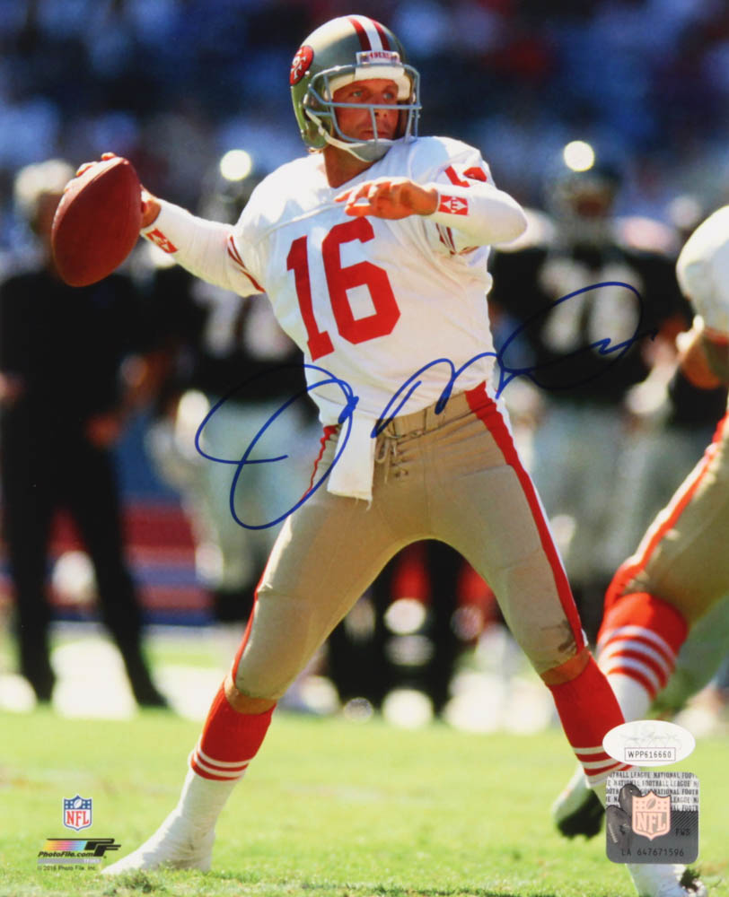 Joe Montana Signed 49ers 8x10 Photo (JSA COA) at PristineAuction.com Joe Montana Signed 49ers 8x10 Photo (JSA COA) at PristineAuction.com