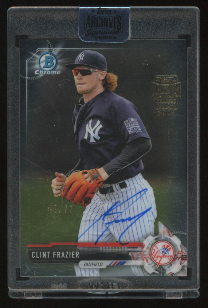 Clint Frazier 2018 Topps Archives Signature Series