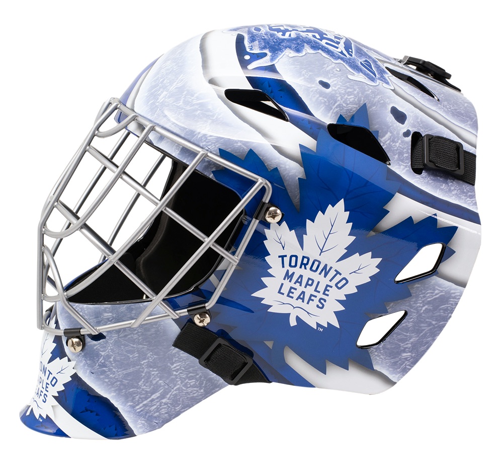 Frederik Andersen Signed Maple Leafs Full-Size Goalie Mask (Fanatics Hologram) at PristineAuction.com Frederik Andersen Signed Maple Leafs Full-Size Goalie Mask (Fanatics Hologram) at PristineAuction.com