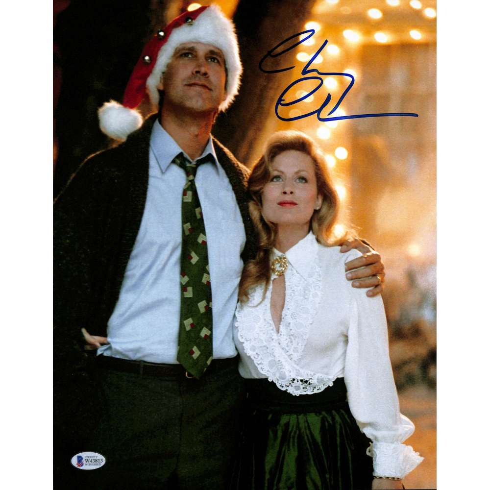 Chevy Chase Signed "National Lampoon's Christmas Vacation" 11x14 Photo (Beckett) at PristineAuction.com