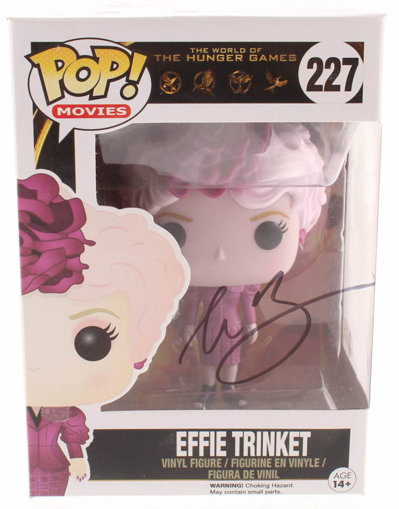 Elizabeth Banks Signed "The Hunger Games" Effie Trinket #227 Funko Pop! Vinyl Figure (Beckett COA) at PristineAuction.com Elizabeth Banks Signed "The Hunger Games" Effie Trinket #227 Funko Pop! Vinyl Figure (Beckett COA) at PristineAuction.com