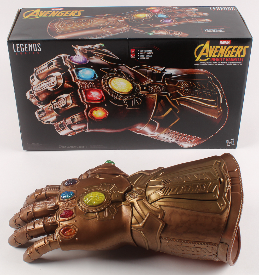 Marvel Legends Avengers Infinity Gauntlet Articulated Electronic Prop Replica at PristineAuction.com Marvel Legends Avengers Infinity Gauntlet Articulated Electronic Prop Replica at PristineAuction.com