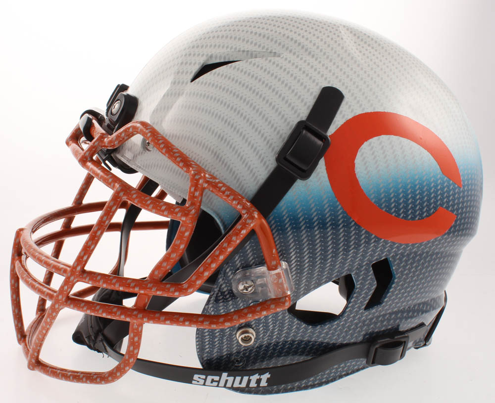 Dan Hampton Signed Bears Full-Size Authentic On-Field Hydro-Dipped Vengeance Helmet Inscribed "HOF 2002" (Beckett COA) at PristineAuction.com Dan Hampton Signed Bears Full-Size Authentic On-Field Hydro-Dipped Vengeance Helmet Inscribed "HOF 2002" (Beckett COA) at PristineAuction.com