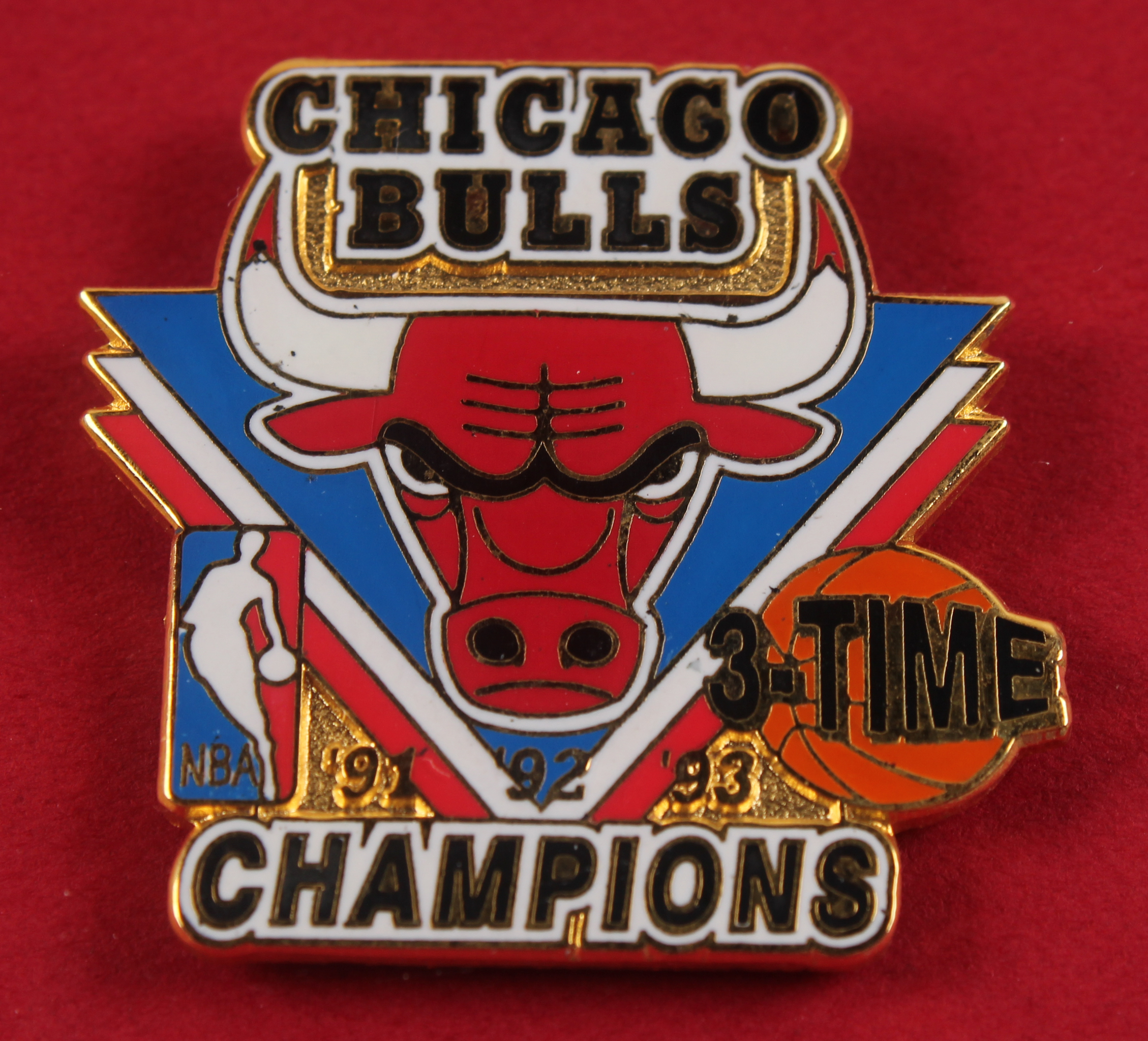 Michael Jordan Bulls 16x20 Custom Framed Photo Display with (2) Bulls Pins, Bulls Patch & Michael Jordan Card at PristineAuction.com Michael Jordan Bulls 16x20 Custom Framed Photo Display with (2) Bulls Pins, Bulls Patch & Michael Jordan Card at PristineAuction.com