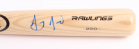 Anthony Alford Signed Rawlings Pro Baseball Bat (SidsGraphs) at PristineAuction.com