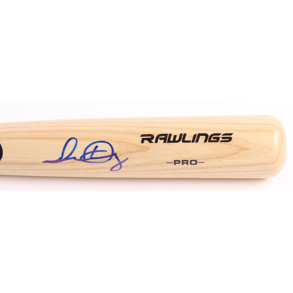 Isan Diaz Signed Rawlings Pro Baseball Bat (SidsGraphs) at PristineAuction.com
