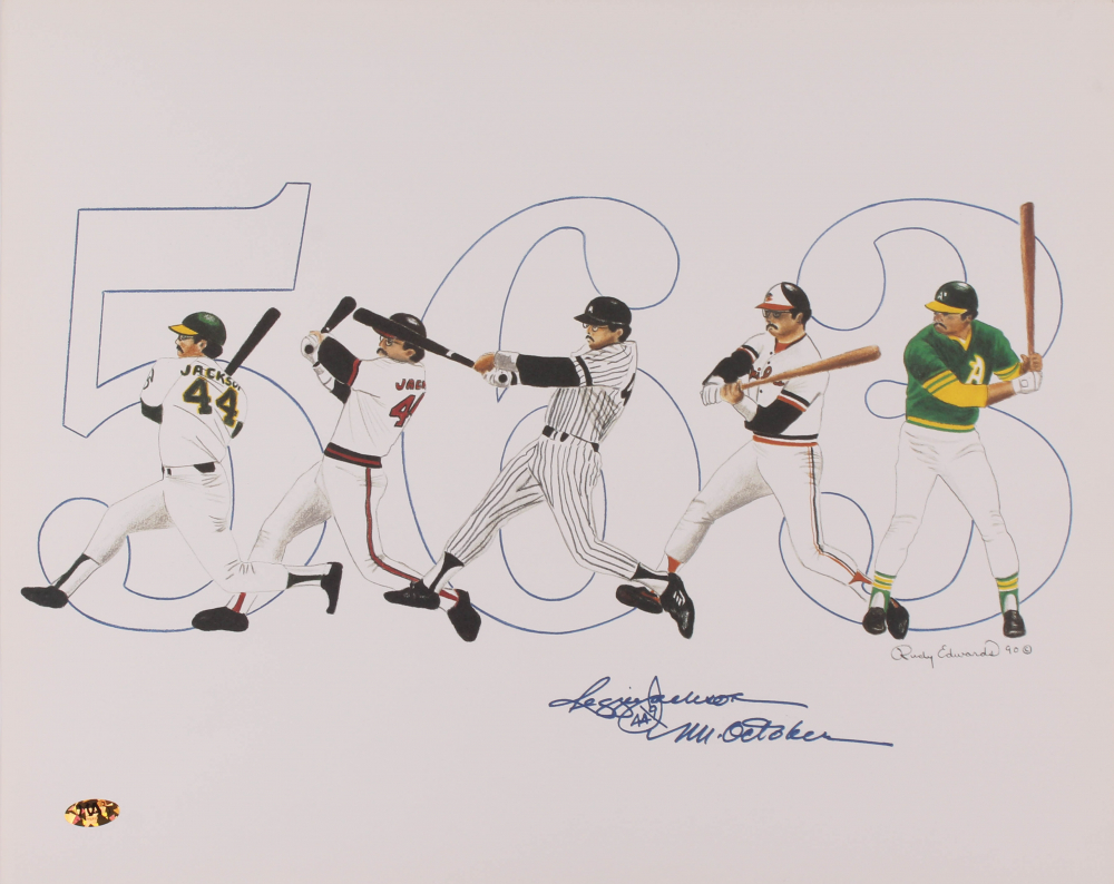 Reggie Jackson 16x20 Print | Pristine Auction