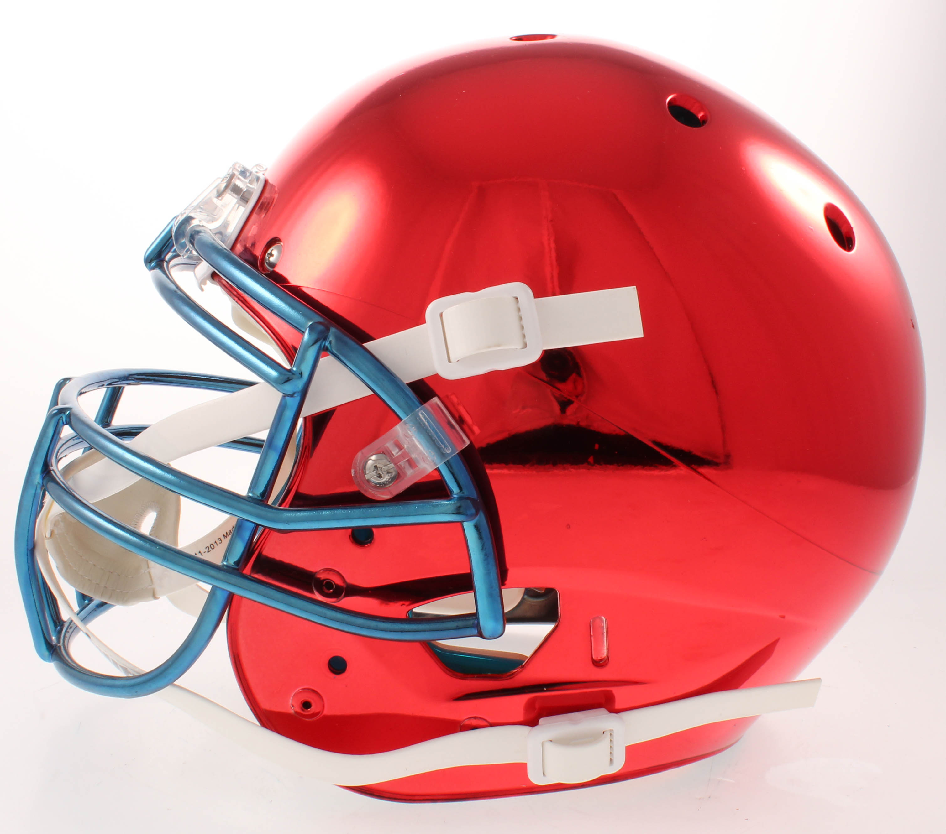 John "Smokey" Brown Signed Bills Full-Size Authentic On-Field Chrome Helmet (JSA COA) at PristineAuction.com John "Smokey" Brown Signed Bills Full-Size Authentic On-Field Chrome Helmet (JSA COA) at PristineAuction.com