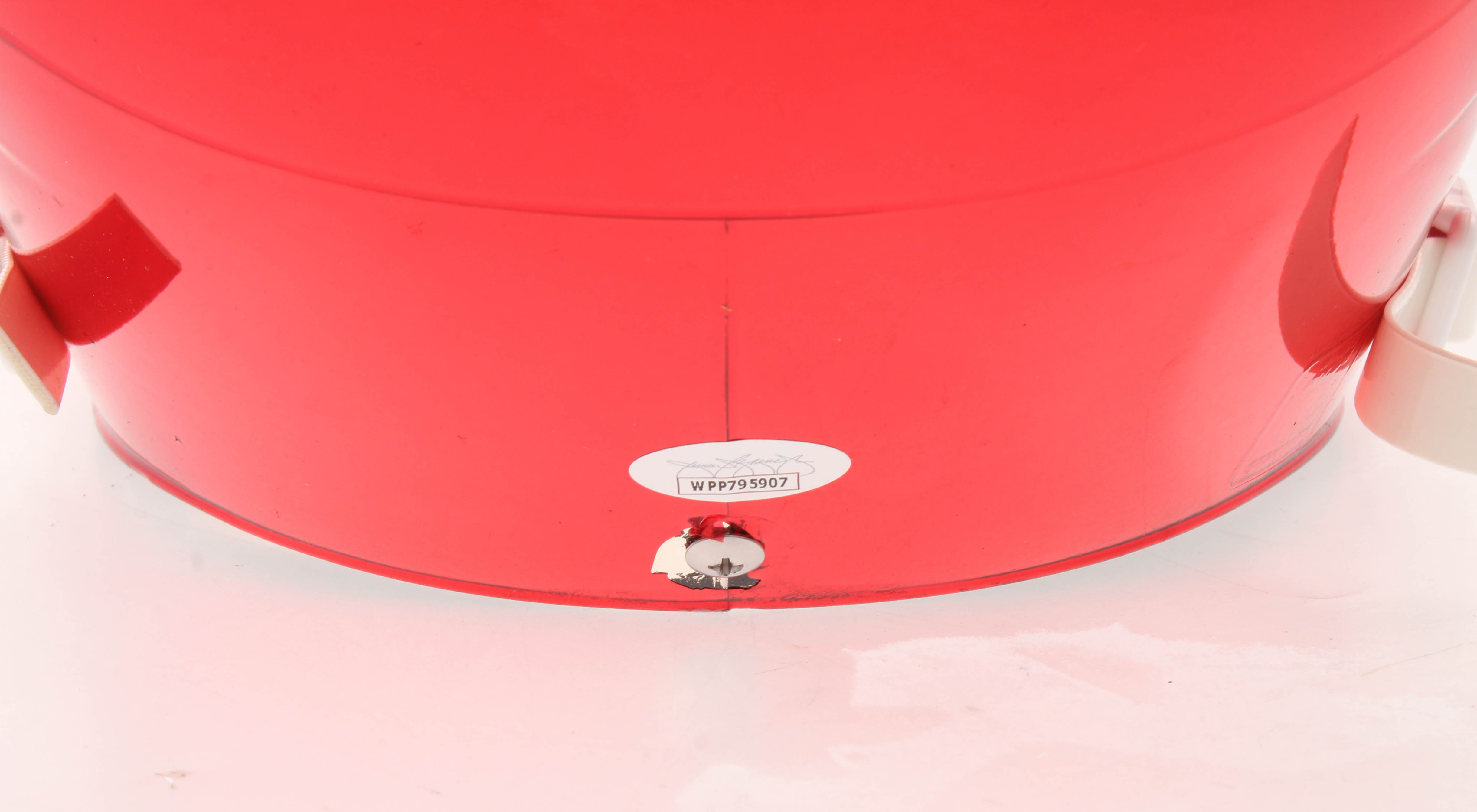 John "Smokey" Brown Signed Bills Full-Size Authentic On-Field Chrome Helmet (JSA COA) at PristineAuction.com John "Smokey" Brown Signed Bills Full-Size Authentic On-Field Chrome Helmet (JSA COA) at PristineAuction.com