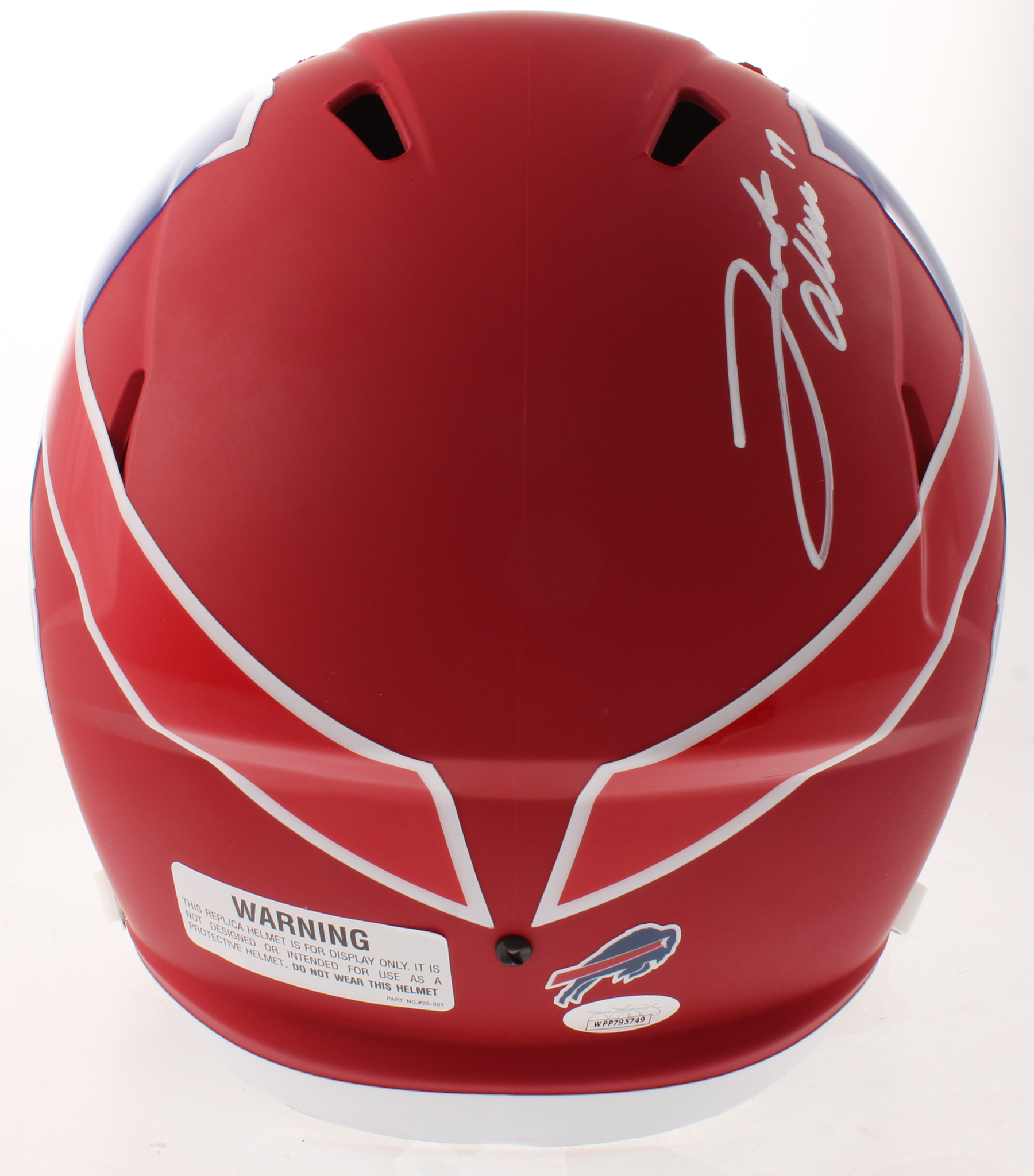 Josh Allen Signed Bills Full-Size AMP Alternate Speed Helmet (JSA COA) at PristineAuction.com Josh Allen Signed Bills Full-Size AMP Alternate Speed Helmet (JSA COA) at PristineAuction.com