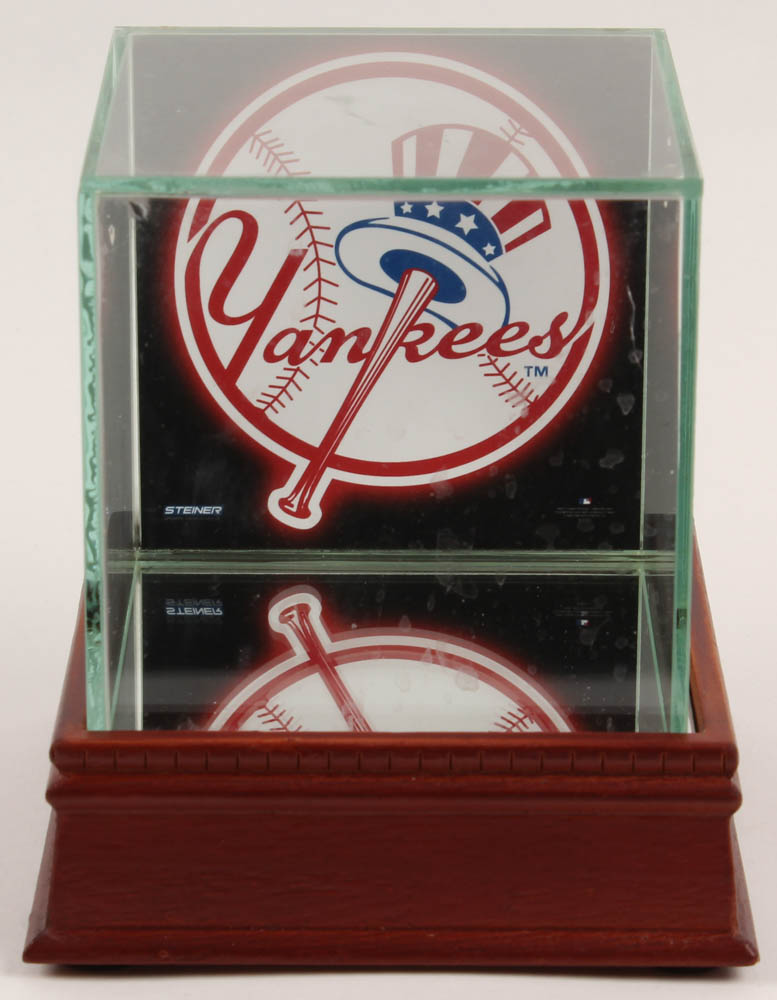 Yankees Commemorative Final Game at Yankee Stadium Baseball with Display Case at PristineAuction.com Yankees Commemorative Final Game at Yankee Stadium Baseball with Display Case at PristineAuction.com