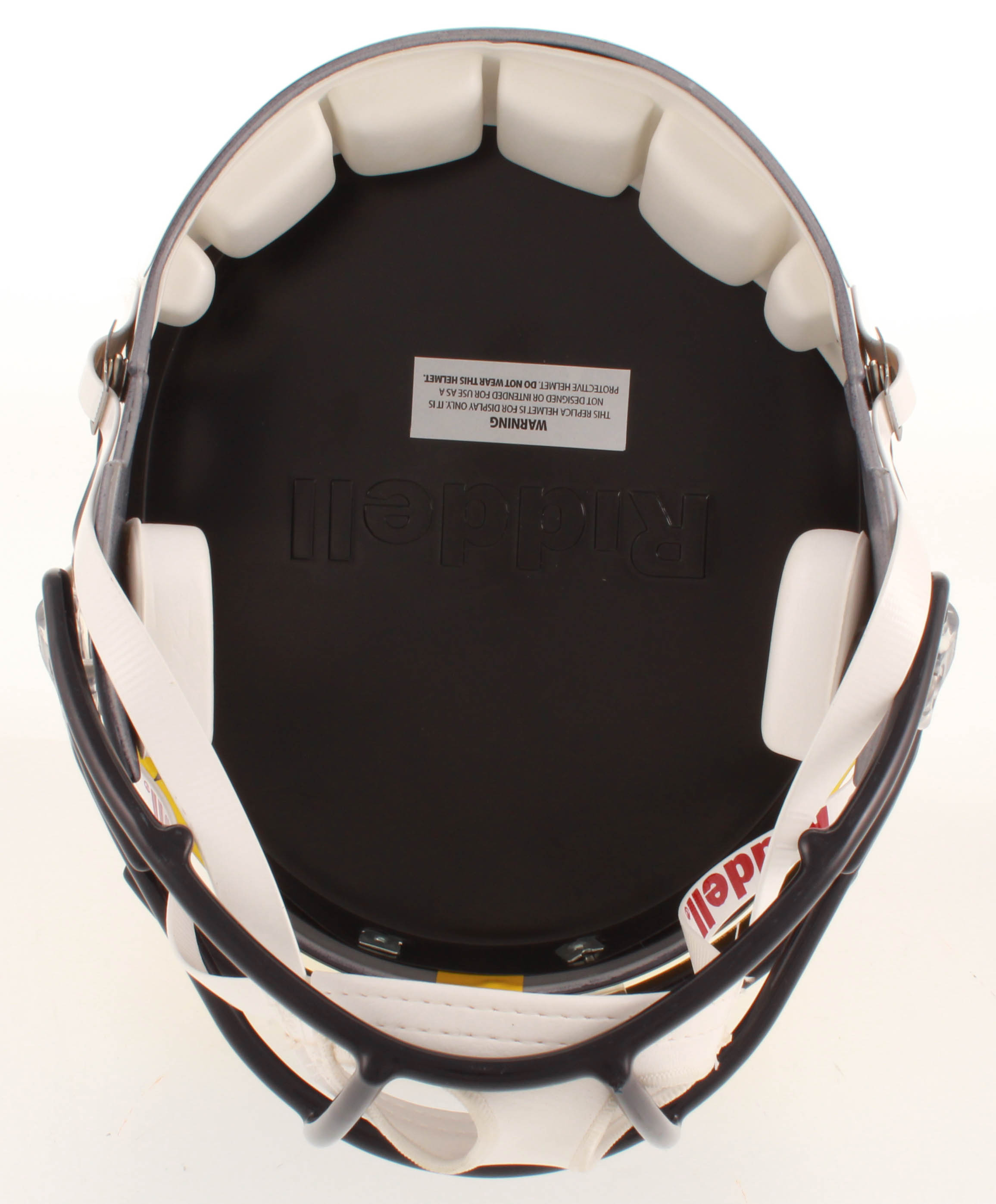 Jim Harbaugh Signed Michigan Wolverines Full-Size Speed Helmet (JSA Hologram) at PristineAuction.com Jim Harbaugh Signed Michigan Wolverines Full-Size Speed Helmet (JSA Hologram) at PristineAuction.com