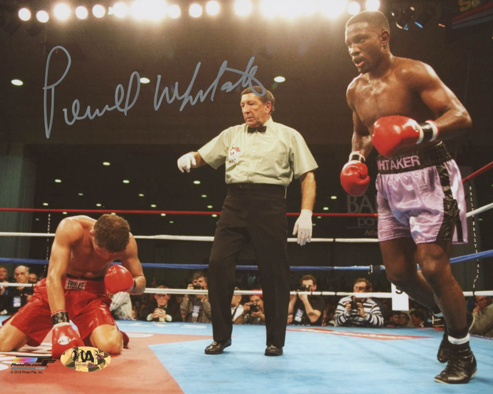 Pernell Whitaker Signed 8x10 Photo (MAB Hologram) at PristineAuction.com Pernell Whitaker Signed 8x10 Photo (MAB Hologram) at PristineAuction.com