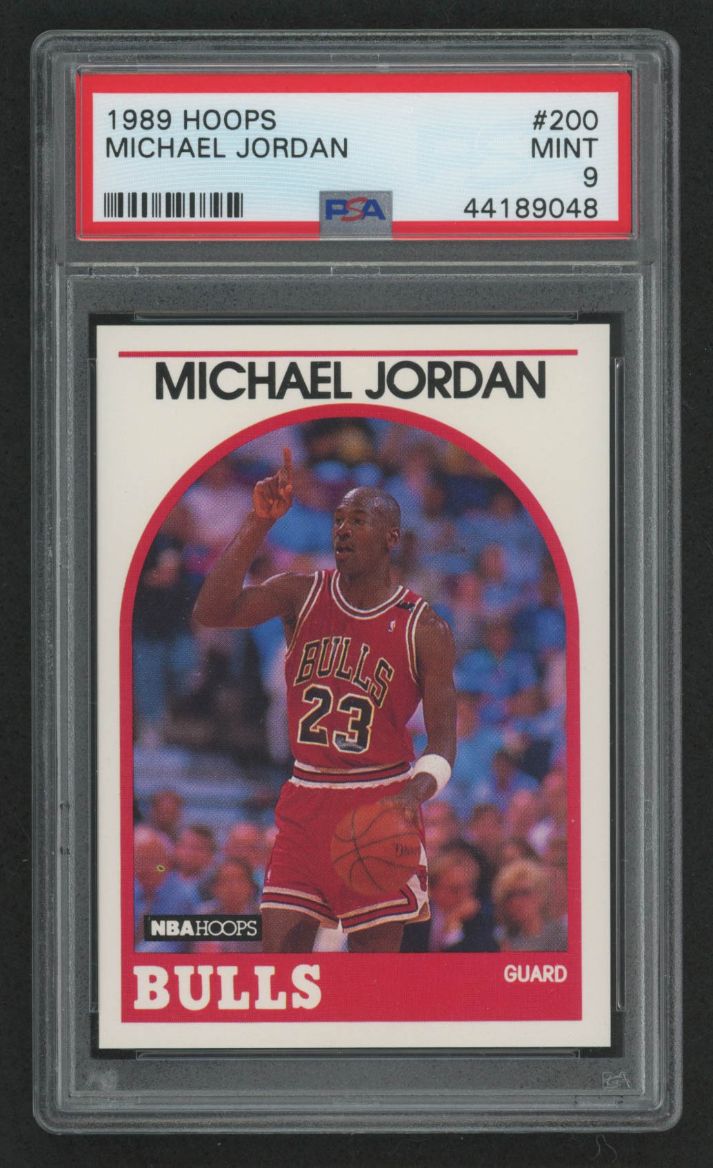Michael Jordan 1989-90 Hoops #200 (PSA 9) at PristineAuction.com Michael Jordan 1989-90 Hoops #200 (PSA 9) at PristineAuction.com
