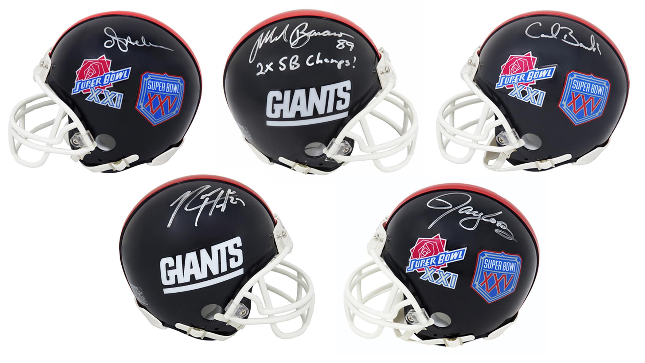 Schwartz Sports 1986, 1990 New York Giants World Champs Mystery Autograph Gift Box - Series 3 (Limited to 156) **Grand Prize TEAM Signed Jersey** at PristineAuction.com Schwartz Sports 1986, 1990 New York Giants World Champs Mystery Autograph Gift Box - Series 3 (Limited to 156) **Grand Prize TEAM Signed Jersey** at PristineAuction.com
