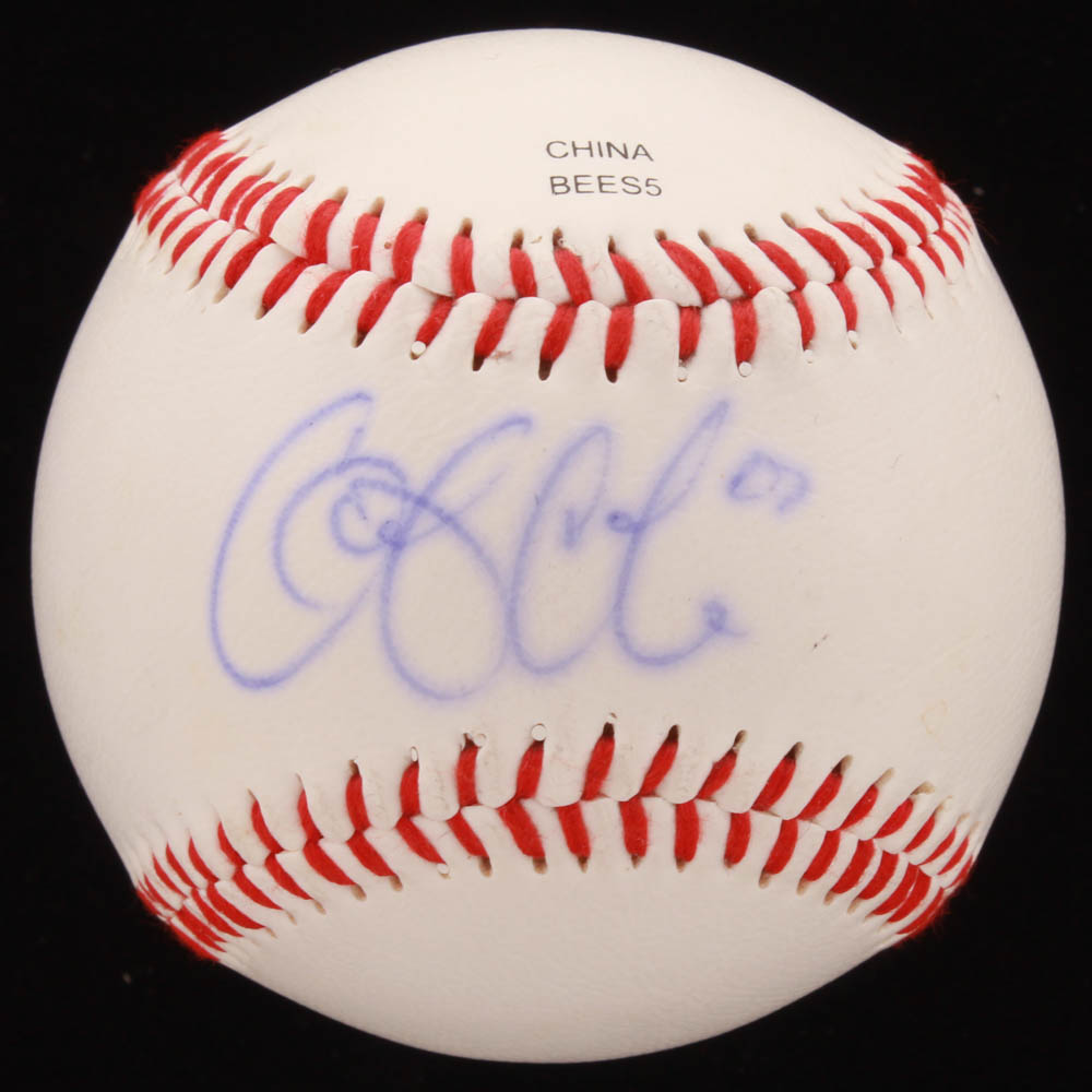 Gerrit Cole Signed OL Baseball with Display Case (JSA COA) at PristineAuction.com Gerrit Cole Signed OL Baseball with Display Case (JSA COA) at PristineAuction.com