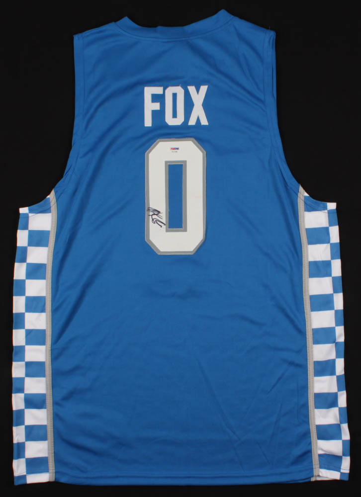 De'Aaron Fox Signed Kentucky Wildcats Jersey (PSA COA) at PristineAuction.com De'Aaron Fox Signed Kentucky Wildcats Jersey (PSA COA) at PristineAuction.com