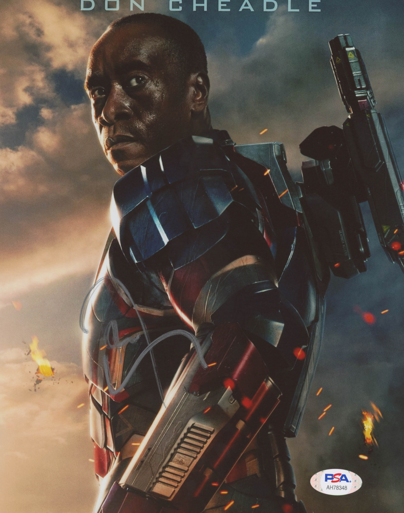 Don Cheadle Signed &ldquo;Iron Man 2&rdquo; 8x10 Photo (PSA COA) | Pristine Auction