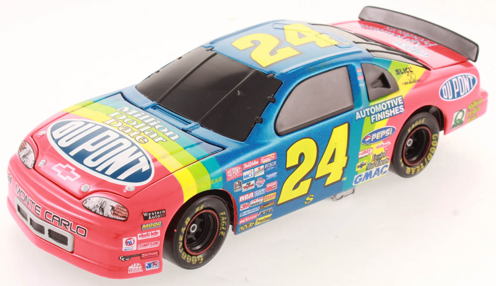 Jeff Gordon LE #24 DuPont Million Dollar Date 1997 Monte Carlo 1:24 Scale Action Die Cast Car at PristineAuction.com Jeff Gordon LE #24 DuPont Million Dollar Date 1997 Monte Carlo 1:24 Scale Action Die Cast Car at PristineAuction.com